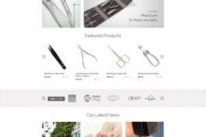 Интернет-магазина по продаже инструментов для маникюра и педикюр