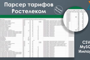 Парсер тарифов Ростелеком