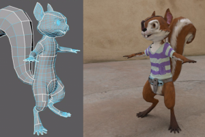 3d моделирование/ текстурирование персонажей и объектов сцены