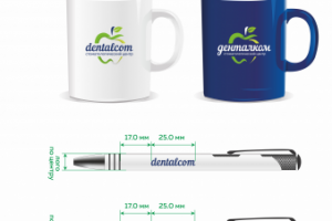 Логотип и фирменный стиль для стоматологического центра