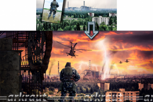 Коллаж "Shadow of Chernobyl"