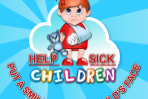 Логотип-персонаж для благотворительной организации.