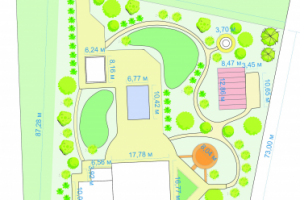 Генеральный план частного участка