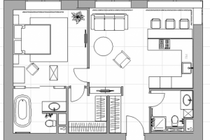 План расстановки мебели