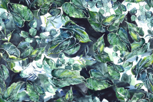 Растровый паттерн Листья