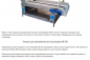 Линия фасовки и упаковки овощей в мешки