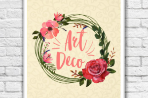 Логотип для мастерской Art Deco