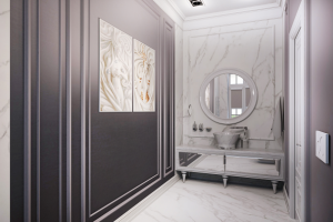 Ванная в загородном доме