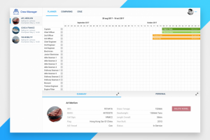 Сервис для назначения команды на судно
