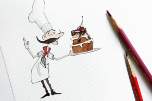 Персонажи. Иллюстрация