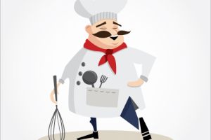 Персонажи. Иллюстрация (вектор)