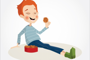 Персонажи. Иллюстрация (вектор)