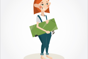 Персонажи. Иллюстрация (вектор)