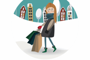 Персонажи. Иллюстрация (вектор)