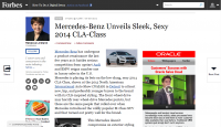 Mercedes-Benz Unveils Sleek, Sexy 2014 CLA-Class