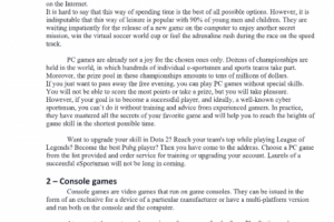 Перевод про игры