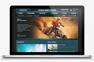 Дизайн сервиса проката видео (Страница плеера)