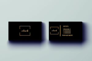 Дизайн визитки №1