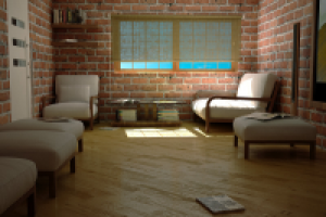 Интерьер комнаты отдыха в художественной галерее 2