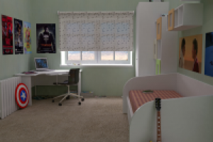 Интерьер детской для частного дома