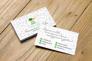 Визитка для диетолога