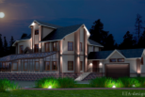 Дизайн и подсветка фасадов / Камчатка