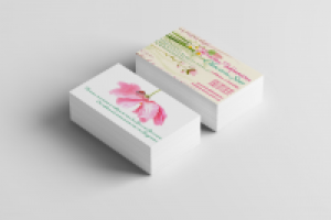 Дизайн визитки "Творческая лаборатория"