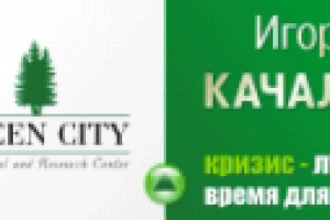Баннер бизнес-школы "Green City" - Игорь Качалов