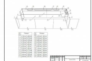 Схема сборки торгового отдела
