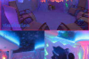 Дизайн и визуализация соляной пещеры "Космос"