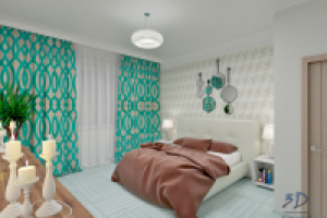 Визуализация спальни