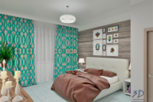 Визуализация спальни