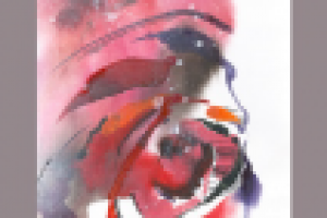 Акварель. Этюд. Роза