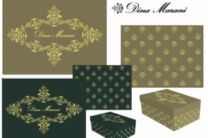 Разработка дизайна коробки для обувной компании