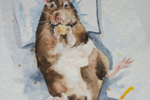 Эскиз в акварели