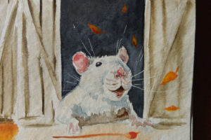 Акварельный эскиз