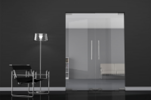 Визуализация стеклянных дверей