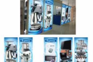 обклейка стекол торгового борудования "БЫТТЕХНИКИ"