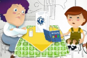 Рекламный ролик упаковки молока (omoloke.com  )