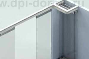 Схема раздвижения дверей в 3d