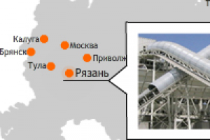 Интерактивная карта для строительного холдинга