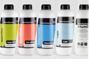 Разработка серии этикеток для авто-химии ShineSystems