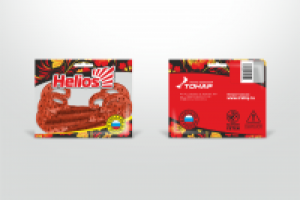 Упаковка приманки для рыбной ловли в русском стиле