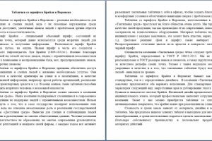 Таблички со шрифтом Брайля