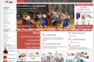 Схема будущего сайта