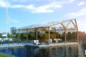 Домик на воде