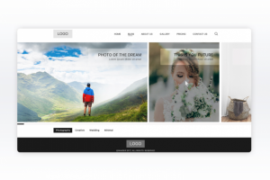 Сайт-портфолио фотоблогера