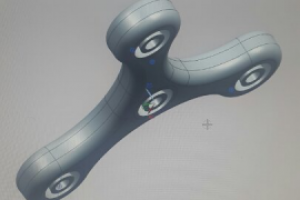 Моделирование спиннера в NX