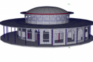 Музыкальное кафе в г. Рязани с монолитным куполом