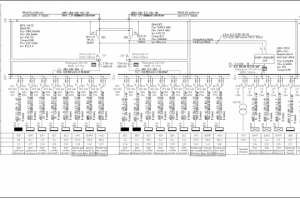 Однолинейная расчётная схема ВРУ